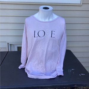 Victoria’s Secret Pink Love Nightshirt Pajamas Sz medium